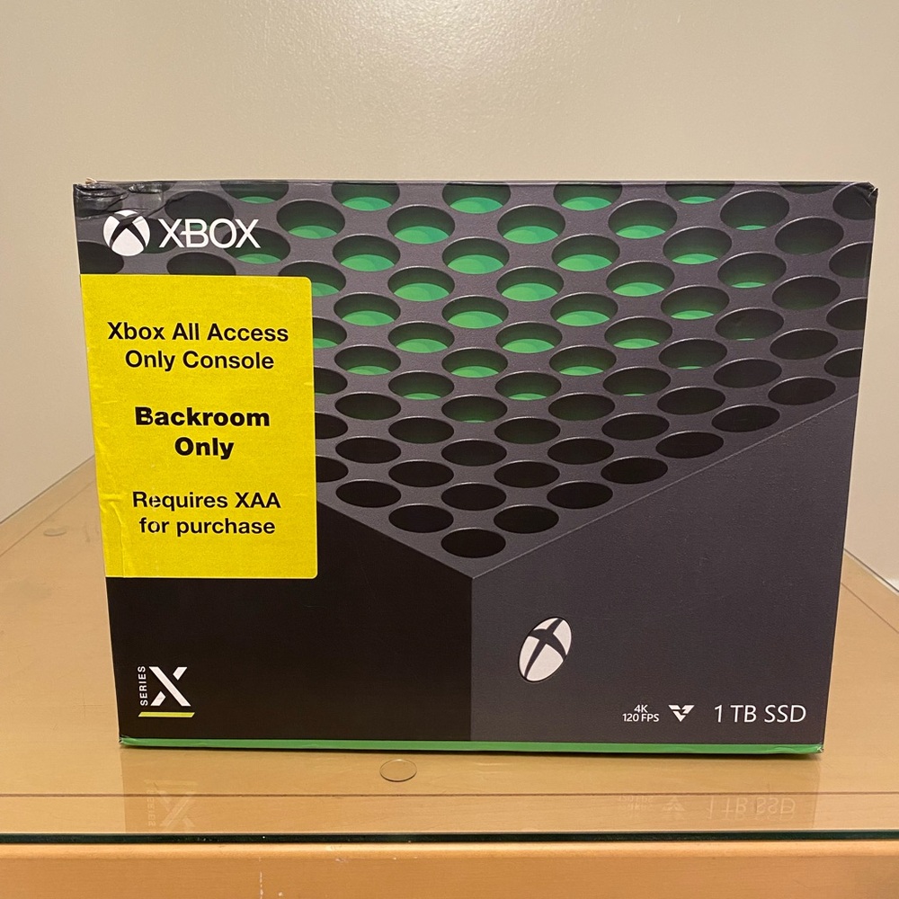 New Xbox, Xbox-series 4k 1TB SSD/ 4k blue-ray player
